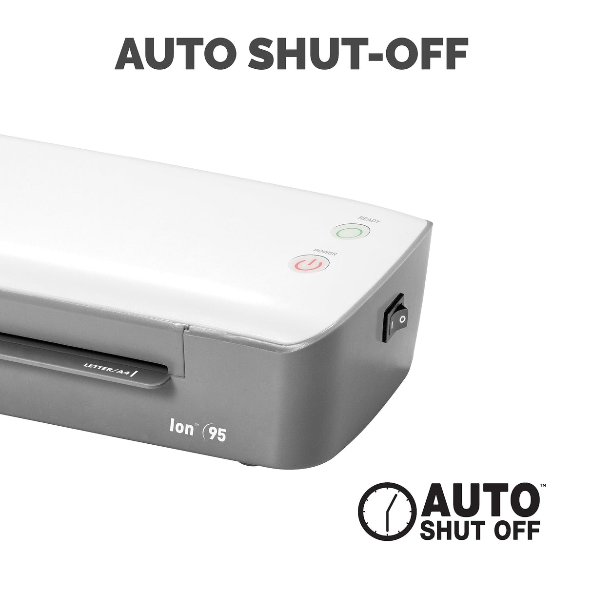 Fellowes Ion 95 Thermal Laminator for Home, School or Office with 15 Pouch Starter Kit, Easy to Use, Quick Warm-Up, Jam-Free (5247201) Fellowes