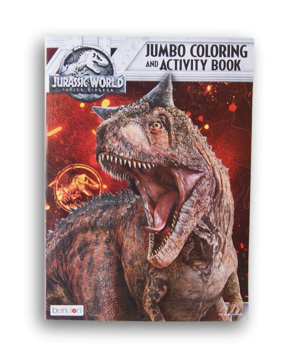 Jurassic World Jumbo Coloring and Activity Book - Cover Varies Bendon