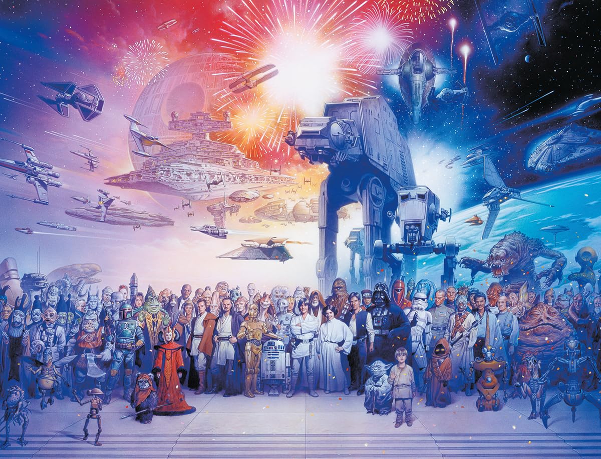 Ravensburger Star Wars Universe Jigsaw Puzzle - 2000 Pieces | Unique and Interlocking Pieces Disney Licensed | Ideal for Adults and Kids Aged 12 and Up Ravensburger