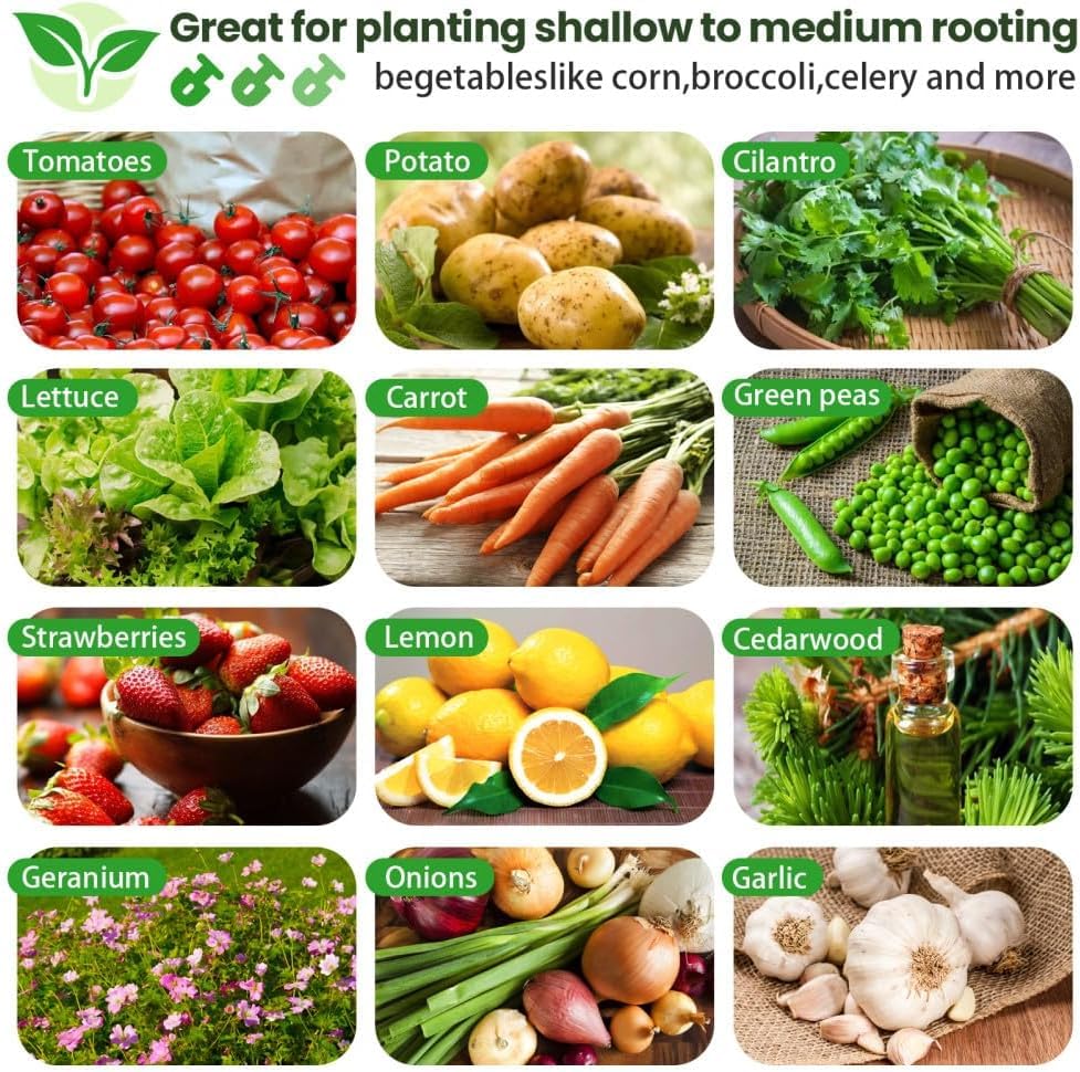 FRIZIONE 2pcs Tall 6x3ft Galvanized Raised Garden Bed Outdoor,Steel Garden Bed for Vegetables,Above Ground Garden Box for Flower,Metal Raised Beds for Gardening FRIZIONE