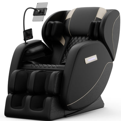VUYSUYVY Zero Gravity Massage Chair Recliner, Full Body Massage Chair 2025 for Fatigue w/Heat, Air Pressure Massage, Bluetooth, Foot Rollers, Adjustable Intensity for Home & Office Relaxation
