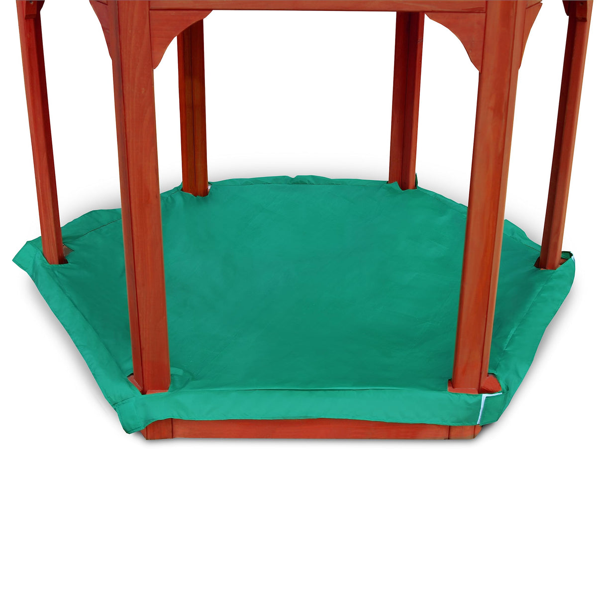 Gorilla Playsets 02-2023 Play-Zee-Bo Sandbox Gazebo with Canopy Roof Gorilla Playsets