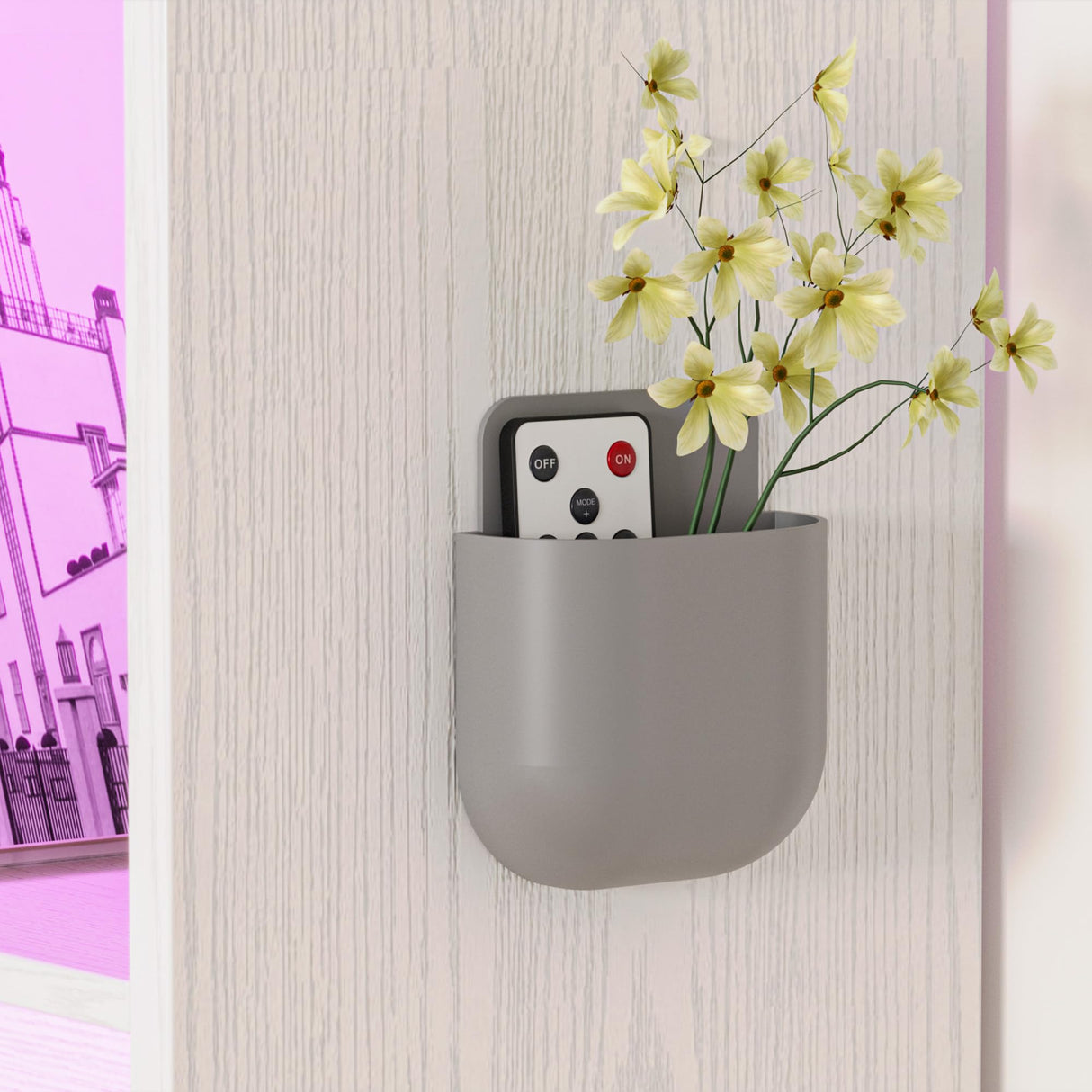 IRONCK 70-Inch Industrial White Tall Bookcase with Adjustable LED Lights IRONCK