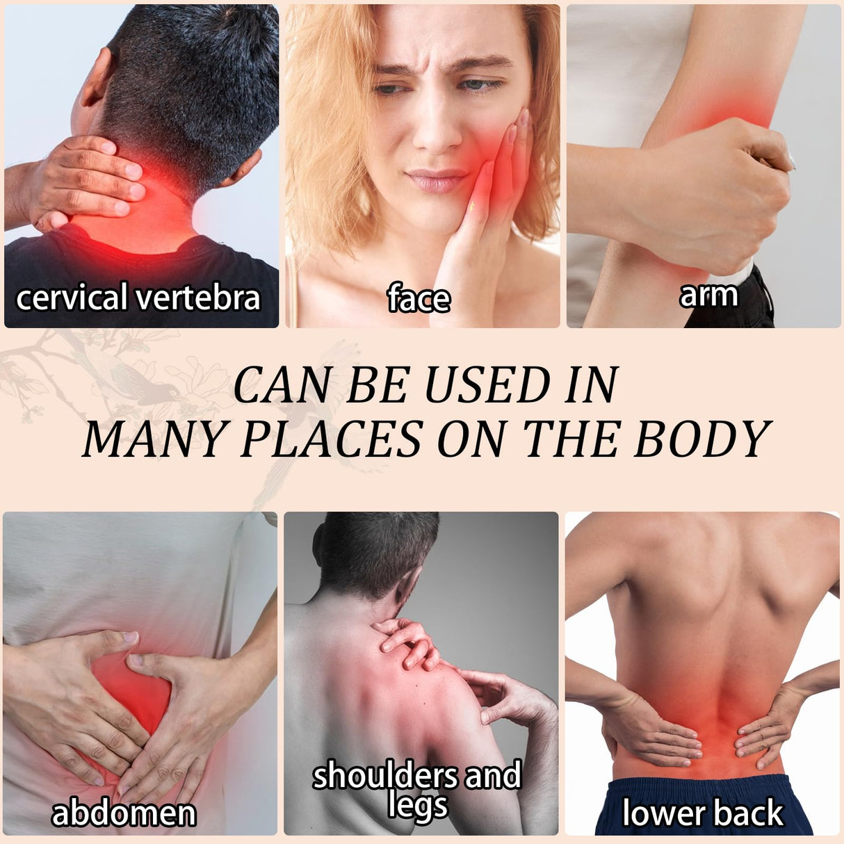 Nogeqi Wooden Lymphatic Drainage Massager, Wood Therapy Massage Tools, Body Gua Sha Tool, Manual Massage Scraper Tool, Muscle Scraper Tool for Anti Cellulite and Relieve Muscle Fatigue Nogeqi