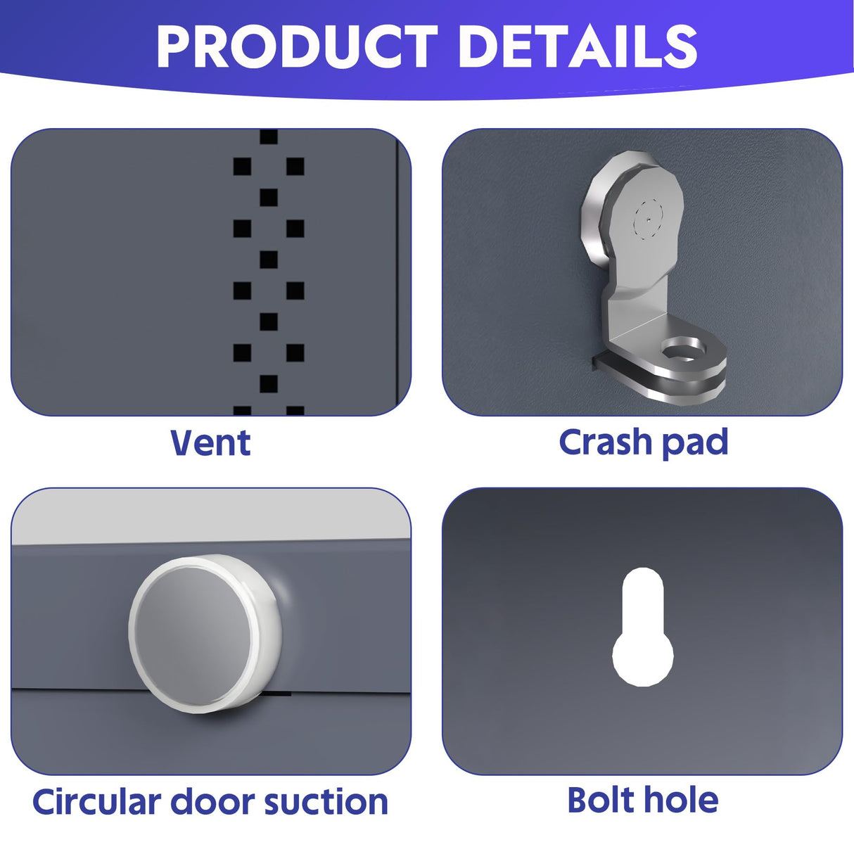 BUTISOW Metal Lockers - 71" Height Steel Lockers for Employees with 6 Door Storage Locker for Employees Gym School Home Office Garage - Assembly Required BUTISOW