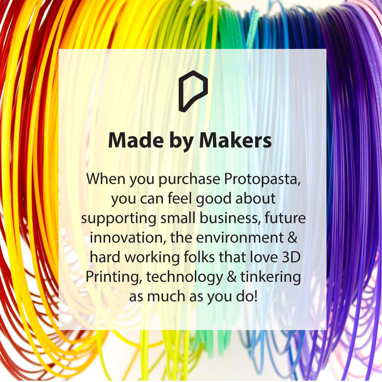 Protopasta 3D Printer Filament, PLA Filament 1.75mm, Composite Carbon Fiber PLA, 500g Spool Proto-Pasta