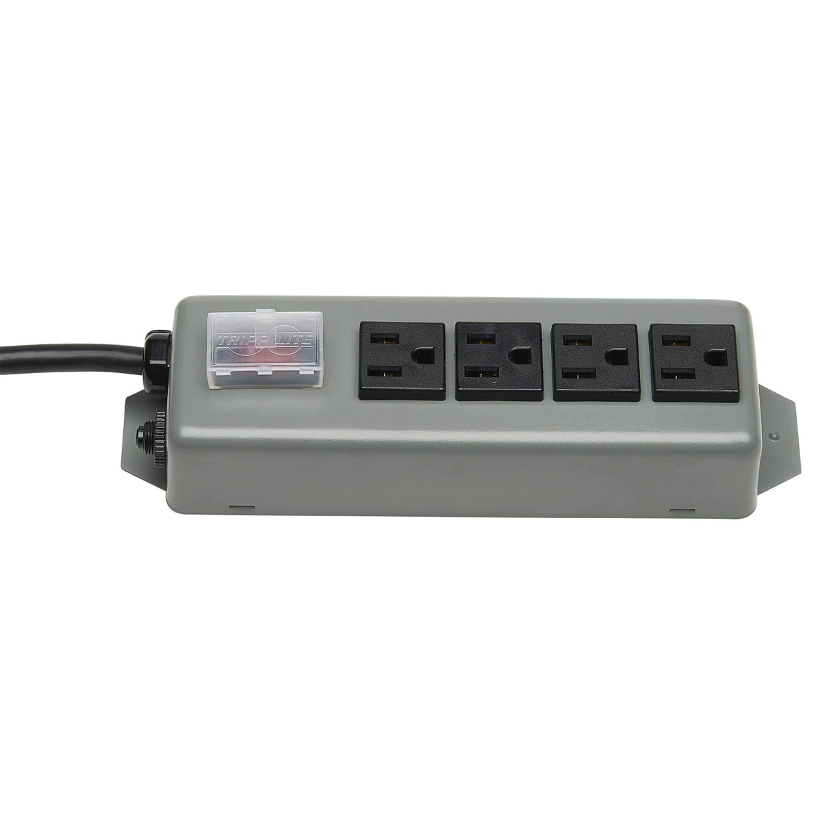 TRIPP LITE UL603CB-6 Waber Industrial Power Strip 4 Outlet 6' Cord, Locking Switch Cover,Black Tripp Lite