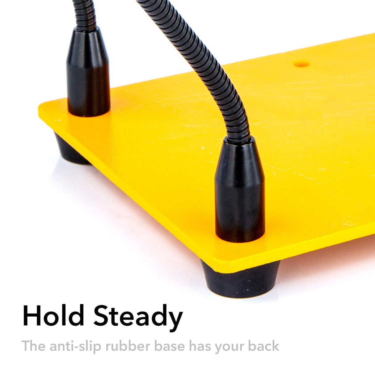 KOTTO Helping Hands Soldering, Third Hand Soldering Tool PCB Holder Four Arms Helping Hands Crafts Jewelry Hobby Workshop Helping Station Non-Slip Steel Weighted Base KOTTO