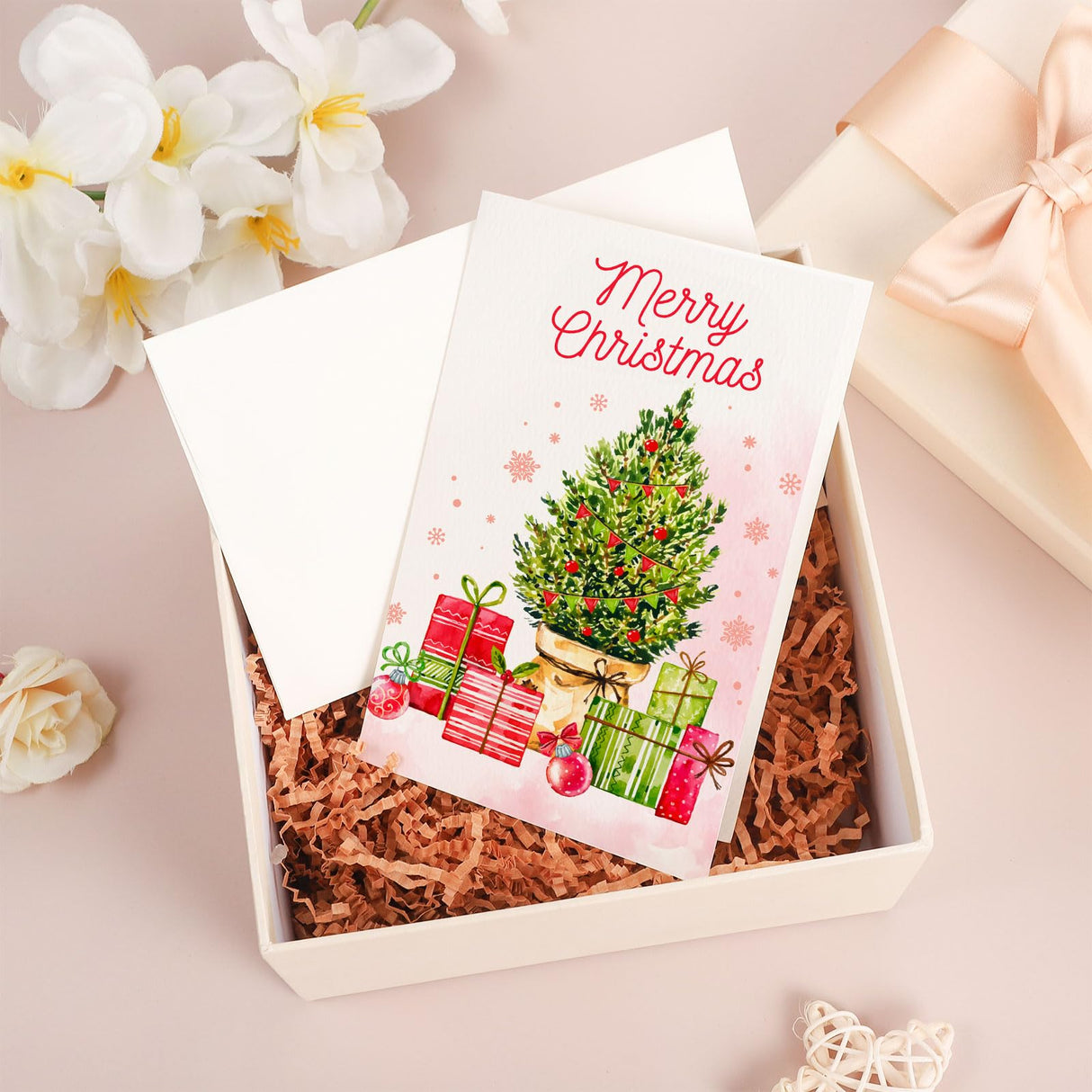 60 Sets Watercolor Cards with Envelopes, 140 lb/300 GSM Watercolor Paper Cards, 4x6 Inch Foldable Blank Watercolor Postcards and Envelopes for Greeting Cards, Wedding Invitations, Thank You Card Prudiut