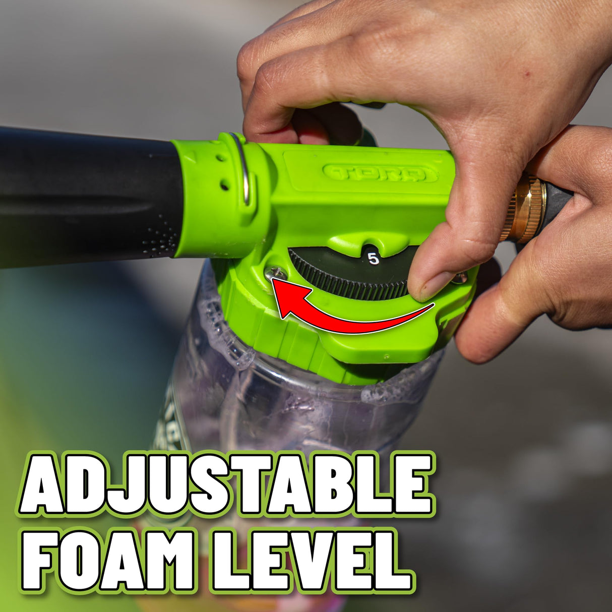 Chemical Guys ACC_326 – TORQ Foam Blaster 6 Foam Wash Gun – The Ultimate Car Wash Foamer that Connects to Any Garden Hose Chemical Guys