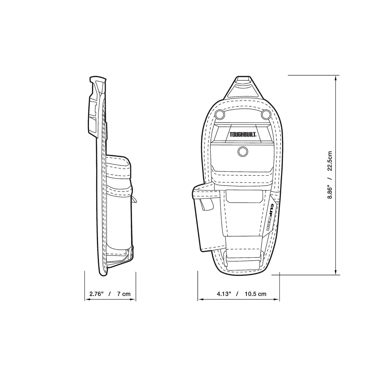 ToughBuilt Pliers Pouch (Small) ToughBuilt