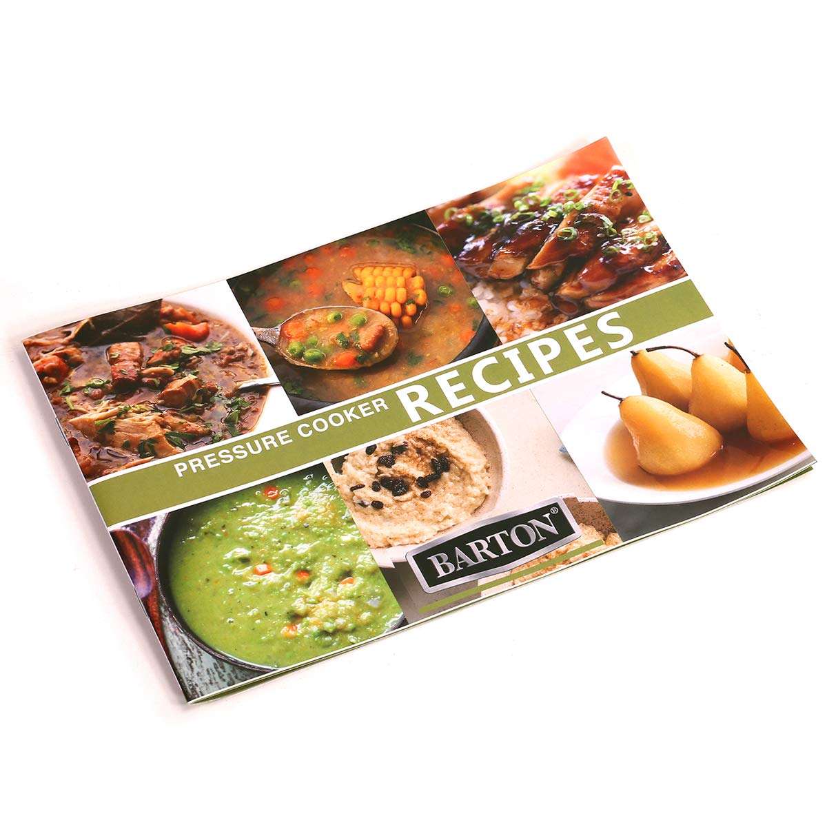 Barton 10.5 Quart Pressure Cooker Stovetop With Easy-Lock Lid Commercial 18/8- Stainless Steel Instant Fast Cooking with Recipes Book Barton