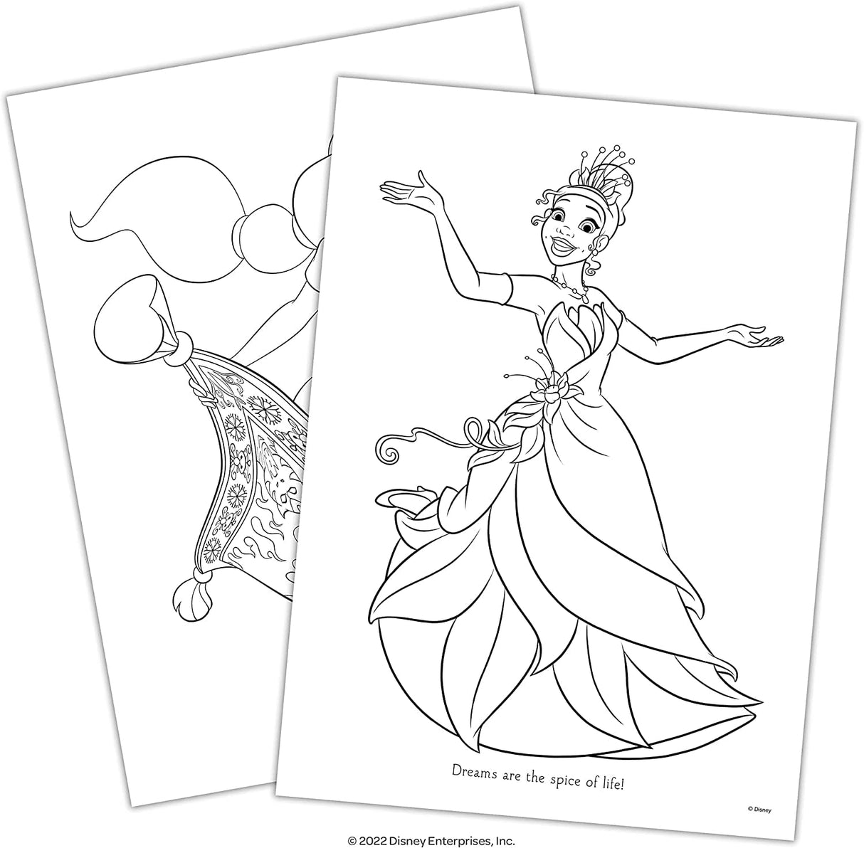 Create a Scene Sticker Activity Books for Girls - Bundle with 2 Sticker Pads with 400+ Stickers Featuring Disney Princesses and Hello Kitty Plus Bonus Coloring Pages, More | Sticker Books for Girls Disney