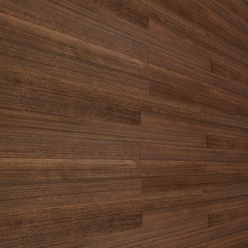 SINGULARWOOD Wall Planks,Rustic Accent Real Wood Panels for Interior Wall Decor,DIY Peel and Stick Easy Installation (12 Sheets/14.50 Sq Ft/Box),Black Walnut SINGULARWOOD