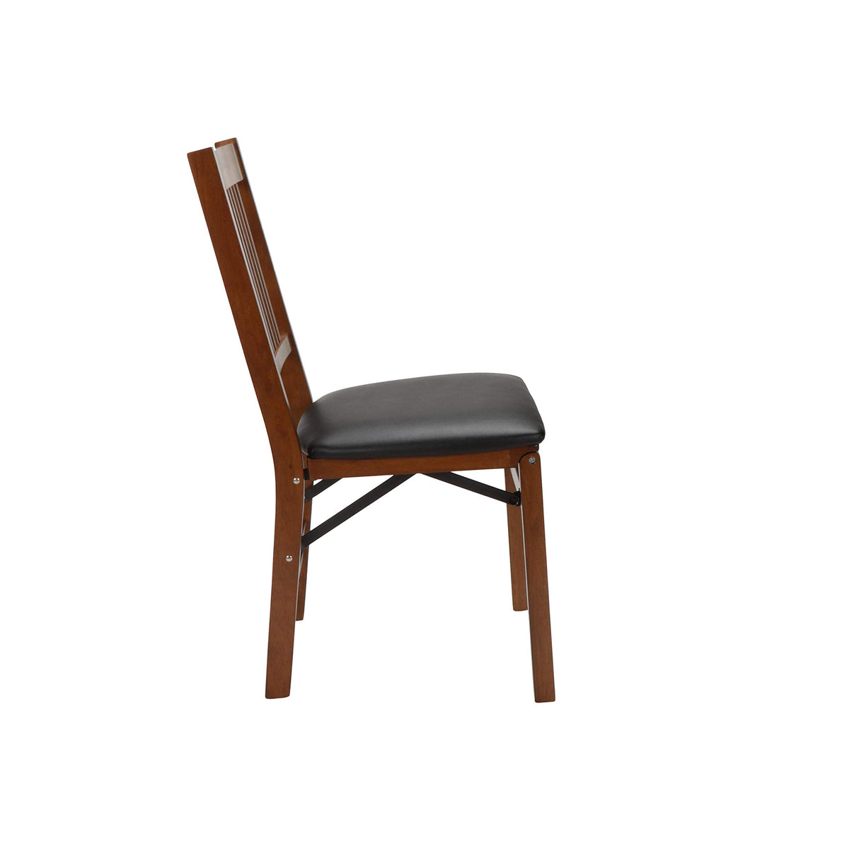 Meco STAKMORE True Mission Folding Chair Fruitwood Finish, Set of 2 MECO