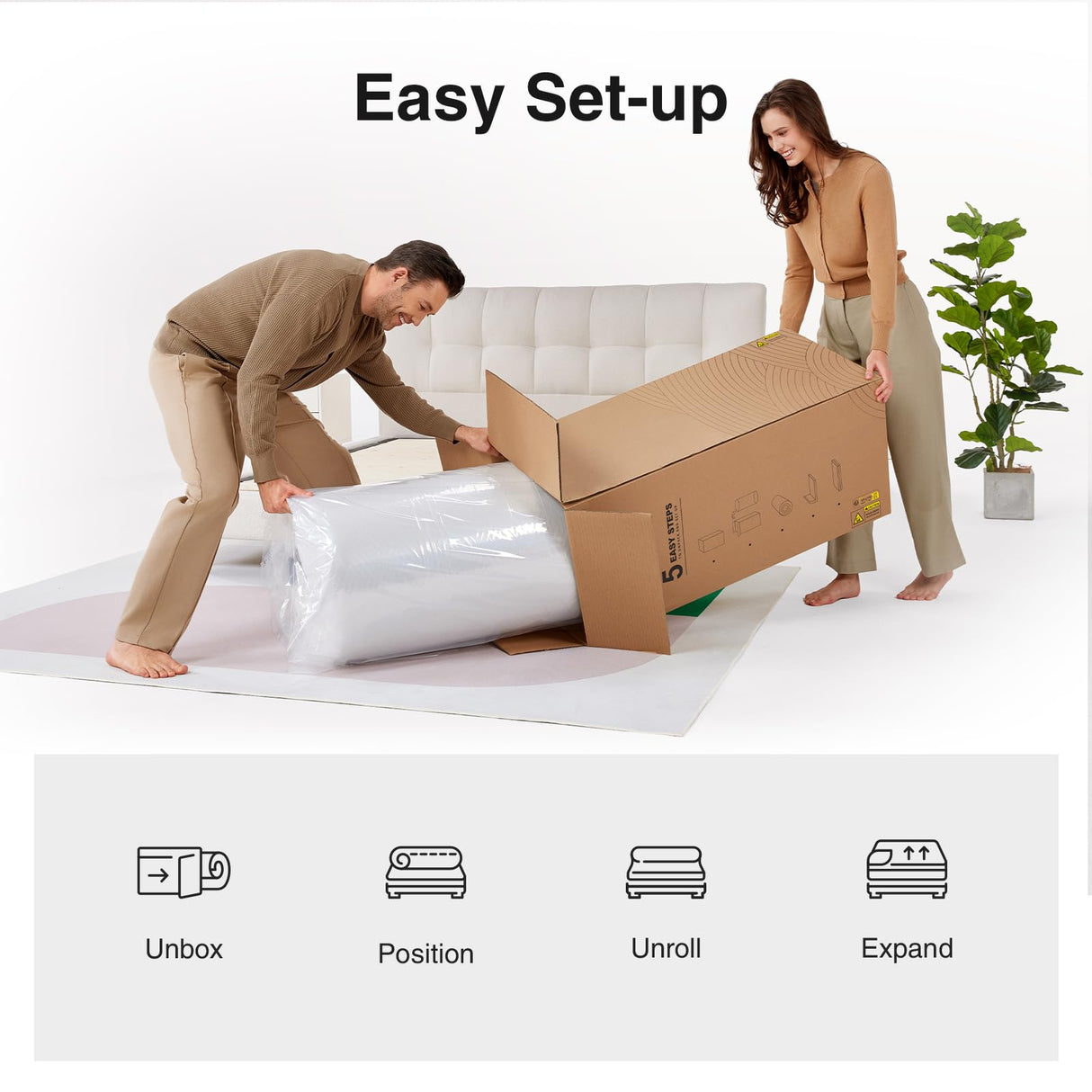 Novilla 6 Inch Twin Mattress for Kids, Bonnell Spring Mattresses for Spine Support, Twin Mattress in a Box with Cooling Adaptive Foam- Medium Feel Certipur-Us Certified (Ideal for Youth/Guest Rooms) Novilla