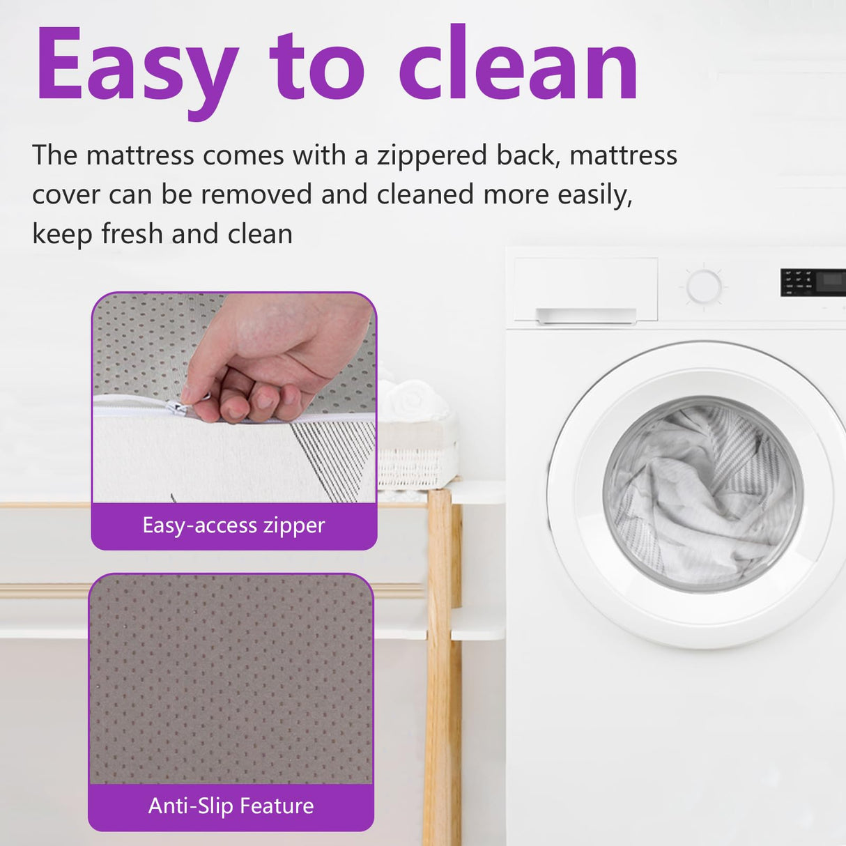 Twin XL Mattress, 12 Inch Gel Memory Foam XL Twin Mattress for Cool Night & Pressure Relief, Removable Washable Cover, Medium Firm & Motion lsolation, Bed in a Box, Made in The USA, CertiPUR-US Pamag pieeoo