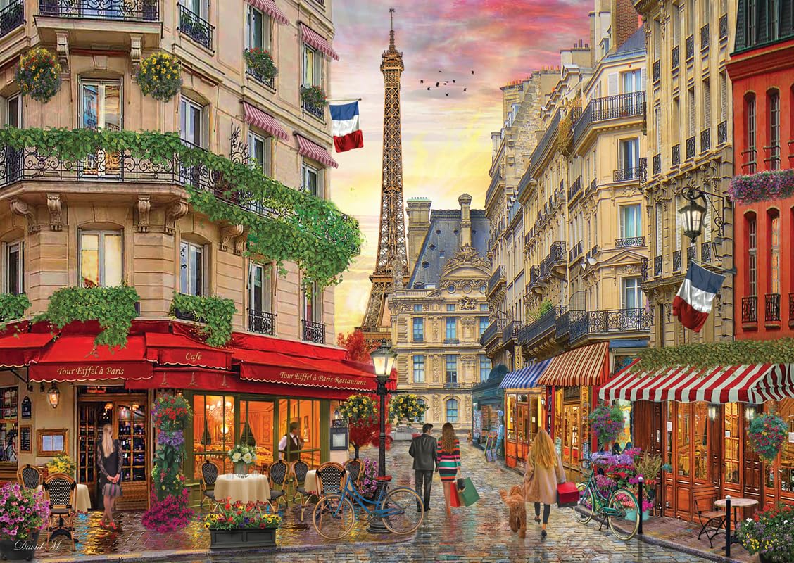 Anatolian Puzzle - Cafe Eiffel, 1500 Piece Puzzle, #4572 Anatolian