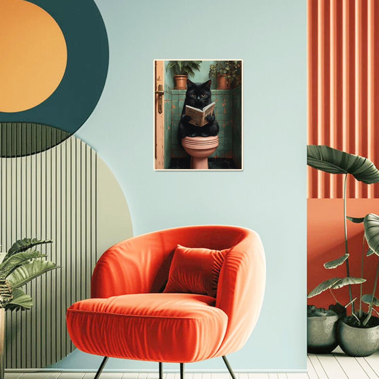 obterie Black Cat Paint by Numbers Kit for Adults Beginner Animals Oil Painting Kit Adult Paint by Number Kits on Canvas DIY Painting for Beginners Art by Numbers for Gifts Home Wall Decor 16x20 Inch obterie