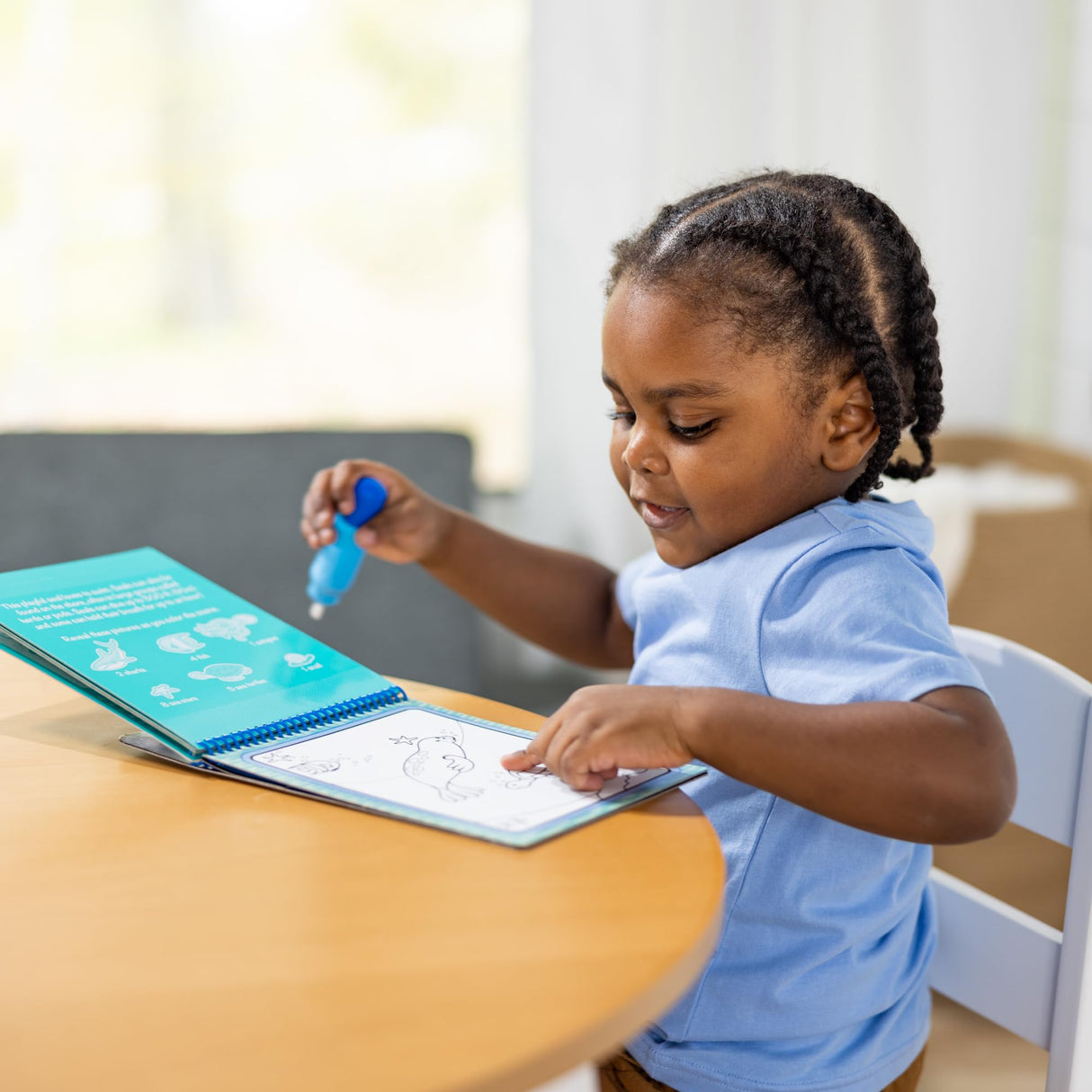 Melissa & Doug On the Go Water Wow! Reusable Water-Reveal Activity Pad - Under the Sea - FSC Certified Melissa & Doug