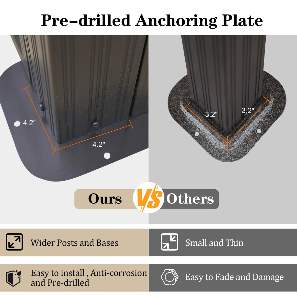 SHPAI 12x14FT Wall Mounted Sunroom, Outdoor Permanent Lean-to Solarium with Detachable Polycarbonate Roof, 2 Lockable Sliding Doors, Aluminum Gazebo Against The Wall Sun Room for Garden Patio Deck SHPAI