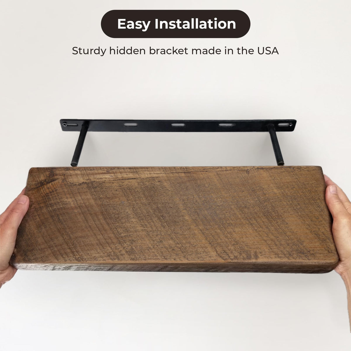 Reclaimed Wood Floating Shelves Real Solid Wood Floating Shelves Handmade Thick Floating Shelves MY VINTAGE FINDS