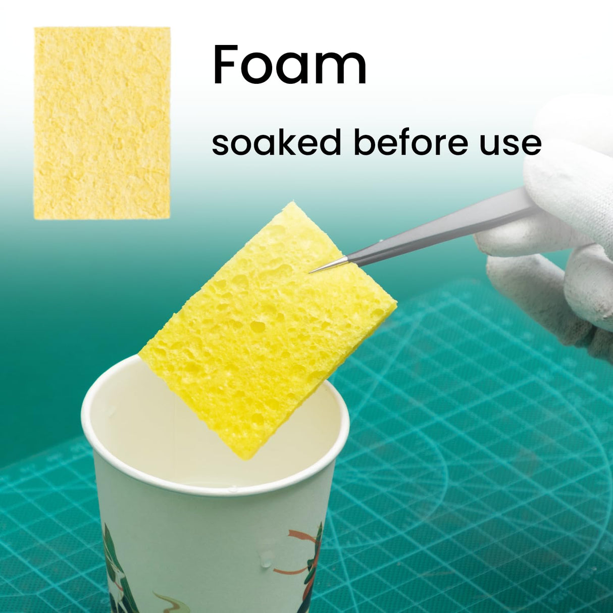 Soldering Iron Kit Electronics, Adjustable Temperature Soldering Iron 60W, Solder Wire, Solder Paste, Mini Stand from Plusivo Plusivo