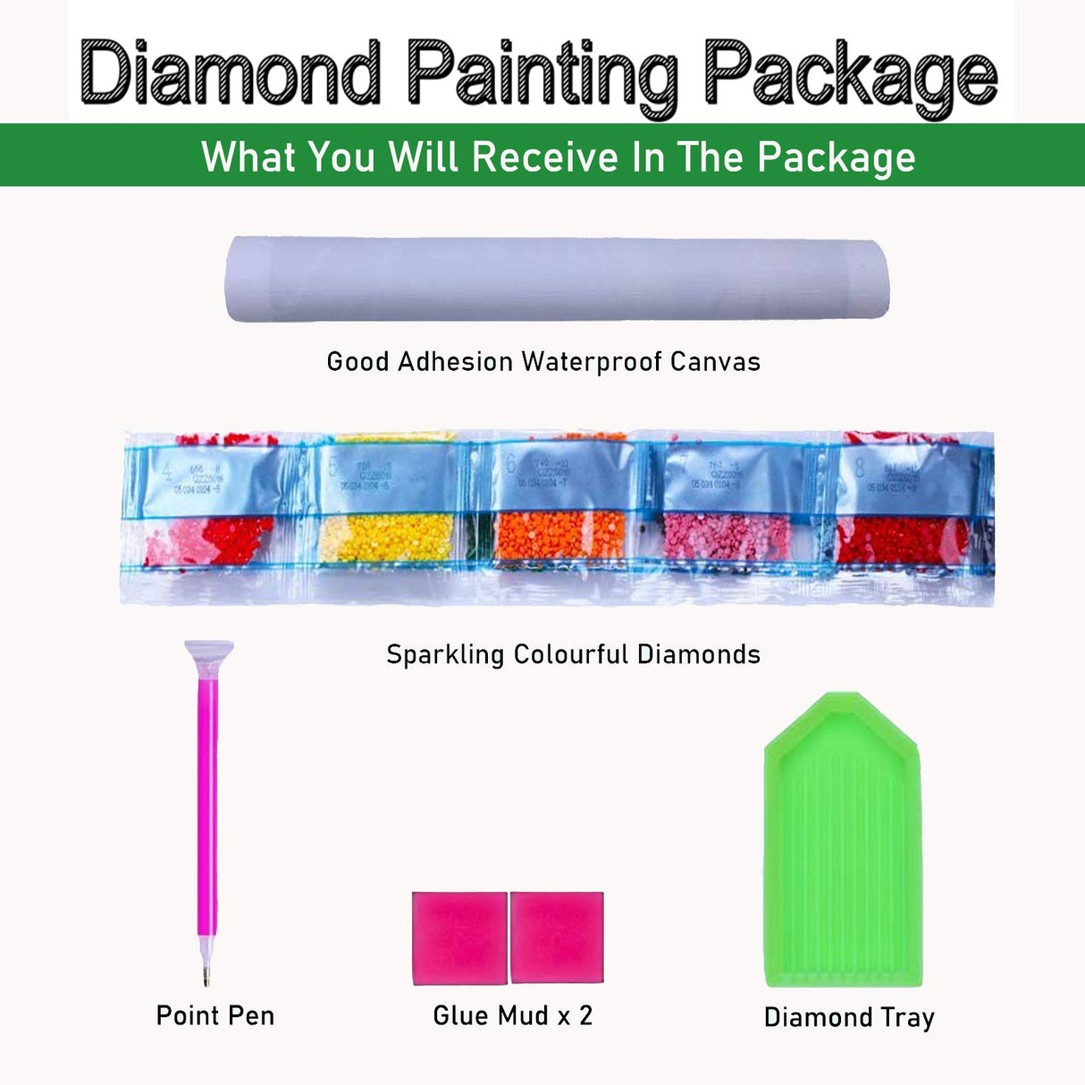 YALKIN 5D Diamond Painting Kits for Adults, DIY Diamond Number Rhinestone Painting Kits for Adults and Embroidery Diamond Arts Craft Home Decor 11.82X11.82 inch (Love You More Today) … YALKIN