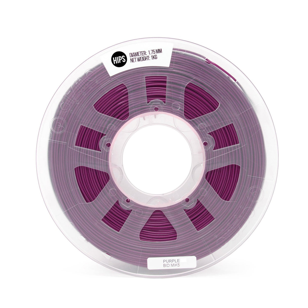 Gizmo Dorks 1.75mm HIPS Filament 1kg / 2.2lb for 3D Printers, Purple Gizmo Dorks