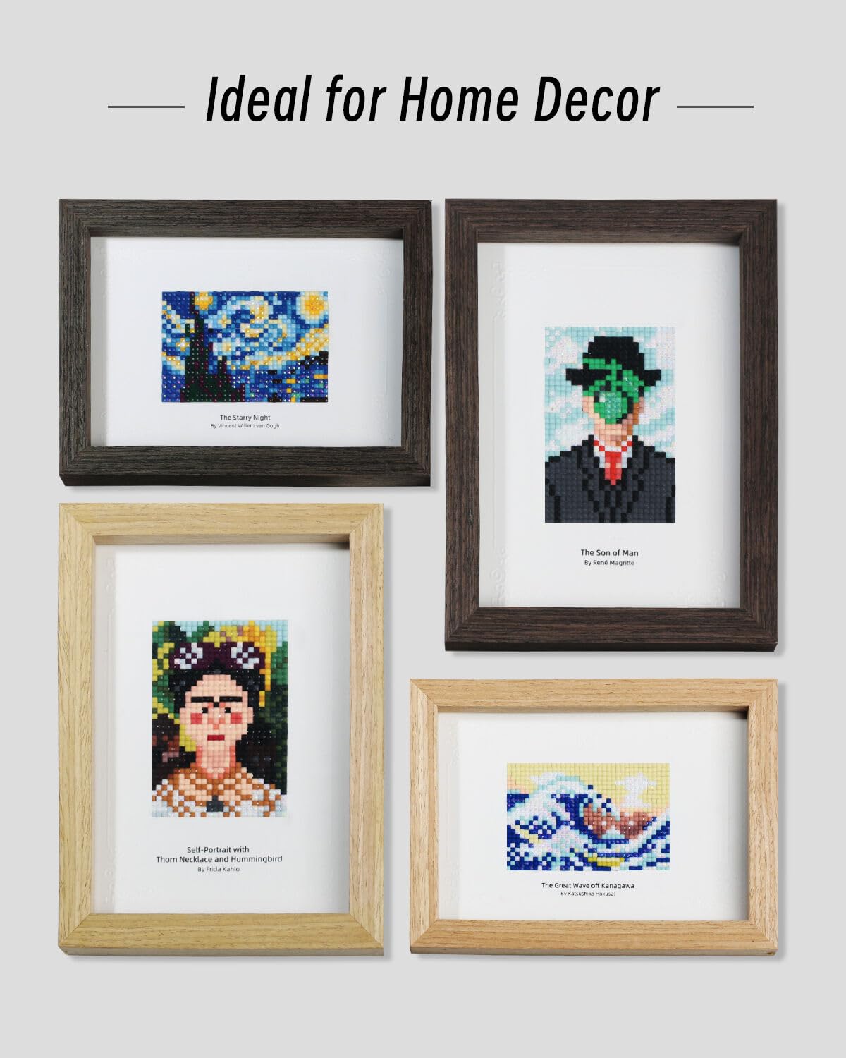 Minigem 12pcs Small Diamond Painting Kits Small Diamond Art Kits, Quick & Classic Mini Diamond Painting Kits for Beginners 1-Hour Painting, Postcard-Style Diamond Art Square Drill Pocket-Sized 5x7in forever young