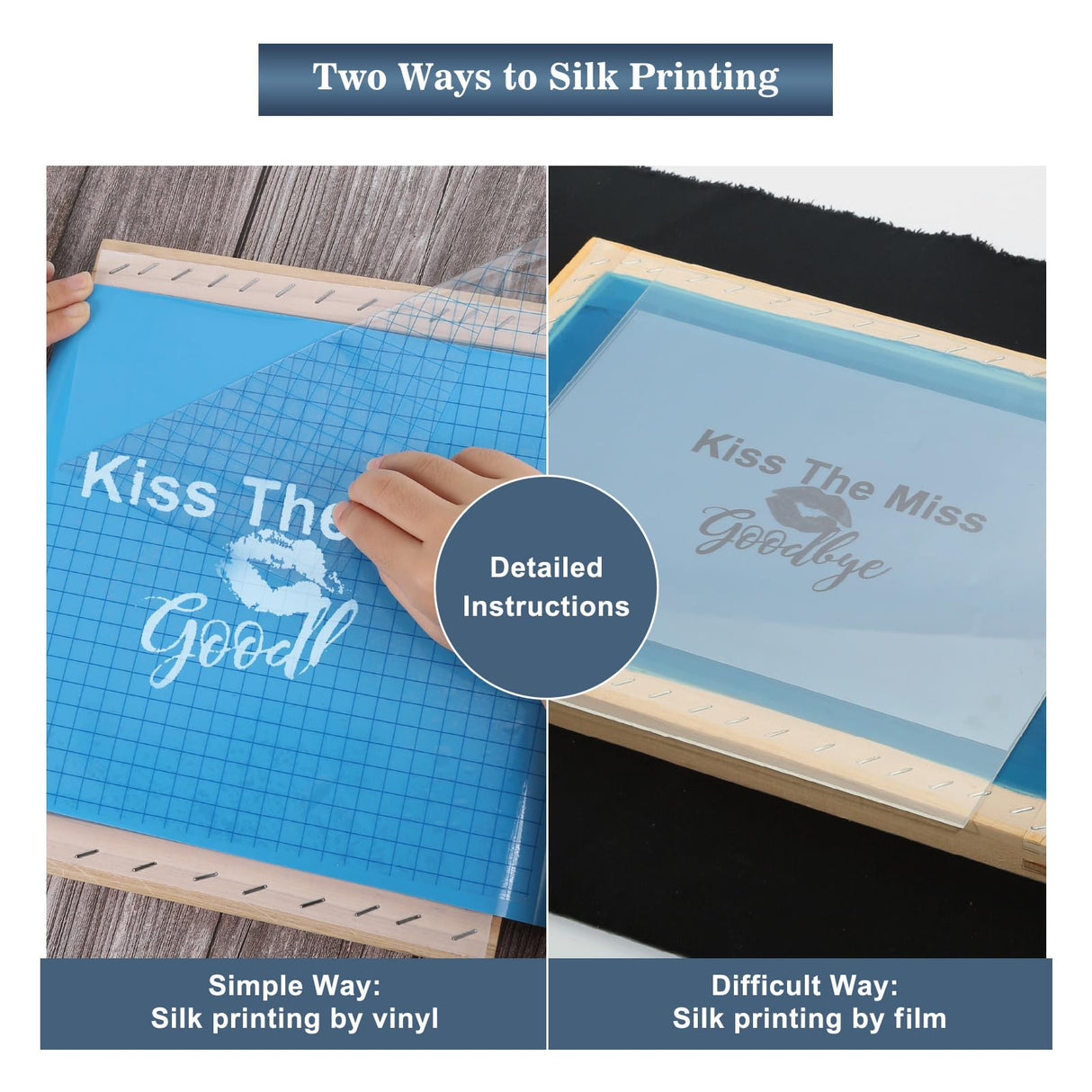 Pllieay 32 Pieces Screen Printing Kit, All-in-One Silk Screen Printing Kit, Screen Printing Supplies Includes UV LED Exposure Screen Printing Light for Screen Printing Pllieay