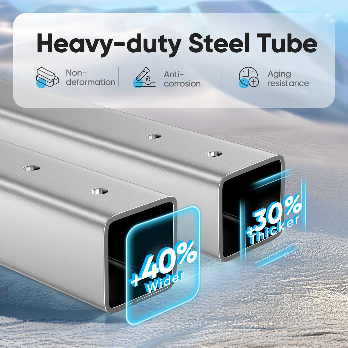 Quictent 12x20 ft Metal Roof Carport Kits Hard Top Garage Heavy Duty Steel Car Canopy, White Quictent