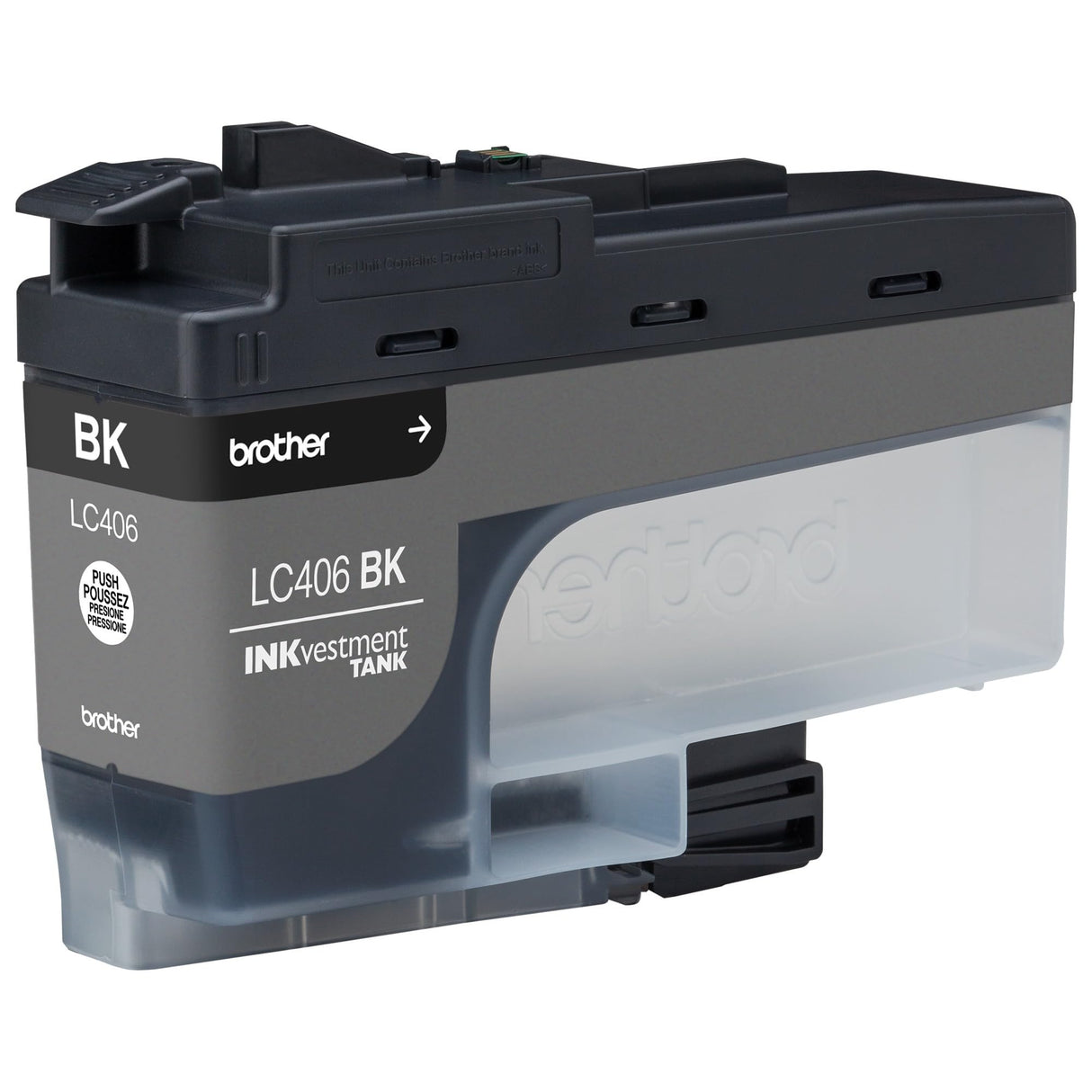 Brother Genuine LC406BK Standard Yield Black INKvestment Tank Ink Cartridge Brother
