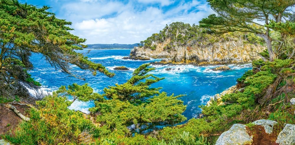 CASTORLAND 4000 Piece Jigsaw Puzzles, Californian Coast, USA, Spectaculat lanscape View, Seaside, Ocean View, Adult Puzzle, Castorland C-400355-2 Castorland