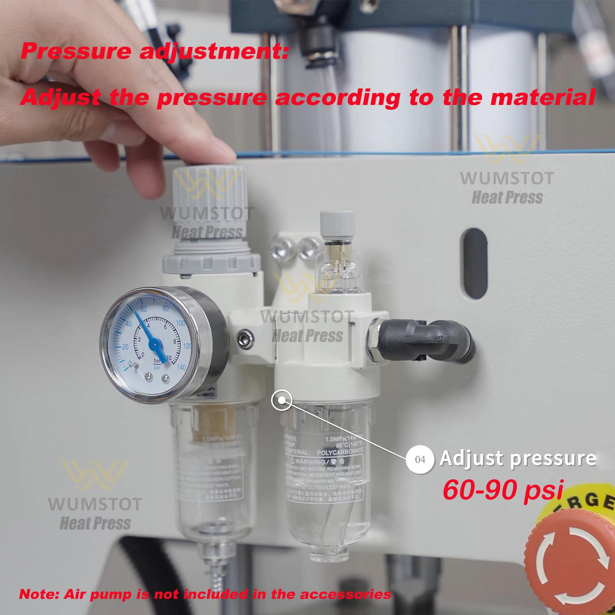 16x24 Pneumatic Dual Heat Press Machine Auto Sliding & Up-Open - Industrial Heat Transfer Double Station Automatic Press with Infrared Positioning for T-Shirt Sublimation Printing WUMSTOT