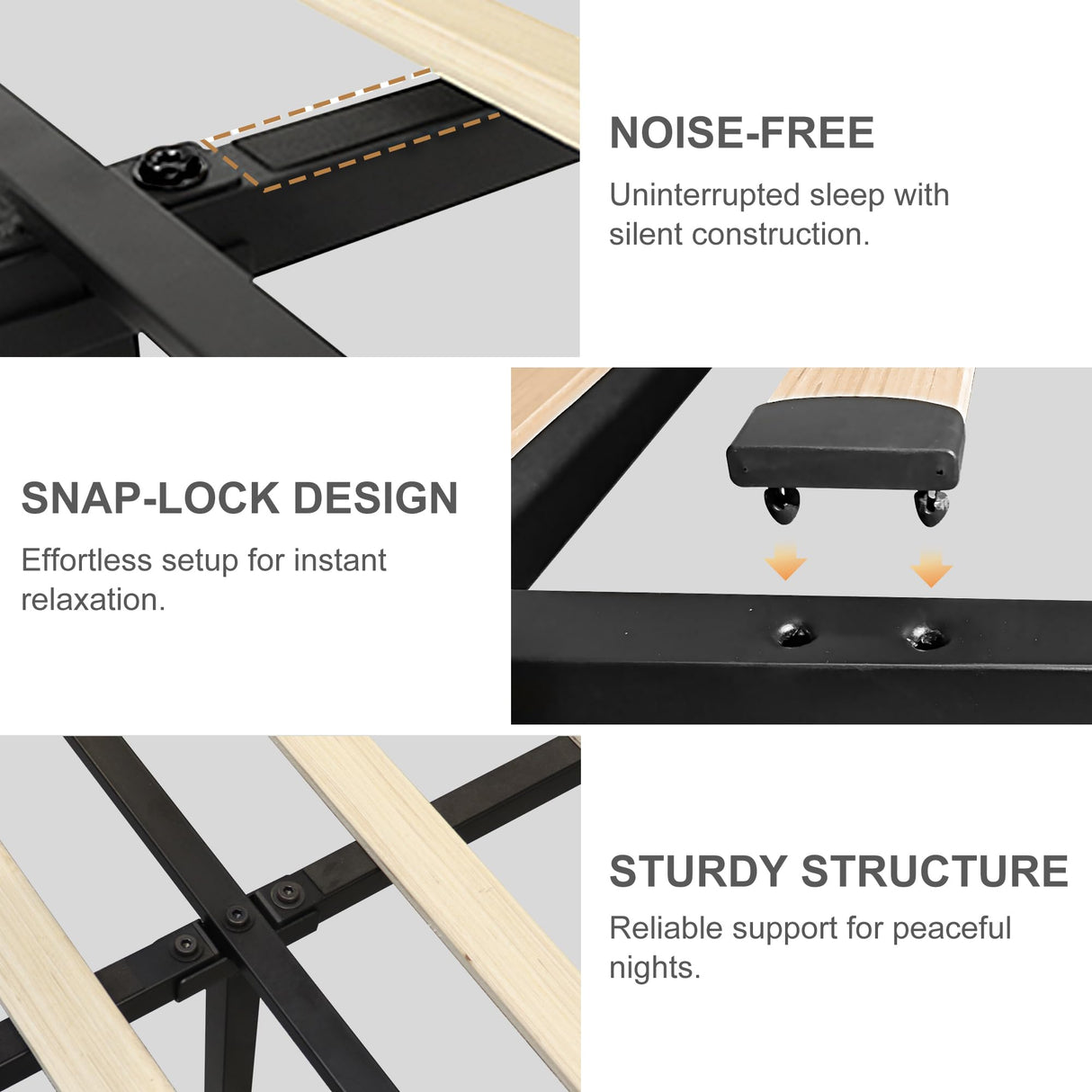 Torana Full LED Bed Frame with 2 Drawers, Soft Velvet Platform Bed with Diamond Tufted Headboard Footboard and 2 Side Pockets, Mattress Foundation with Wooden Slats Support, No Box Spring Needed, Grey Torana