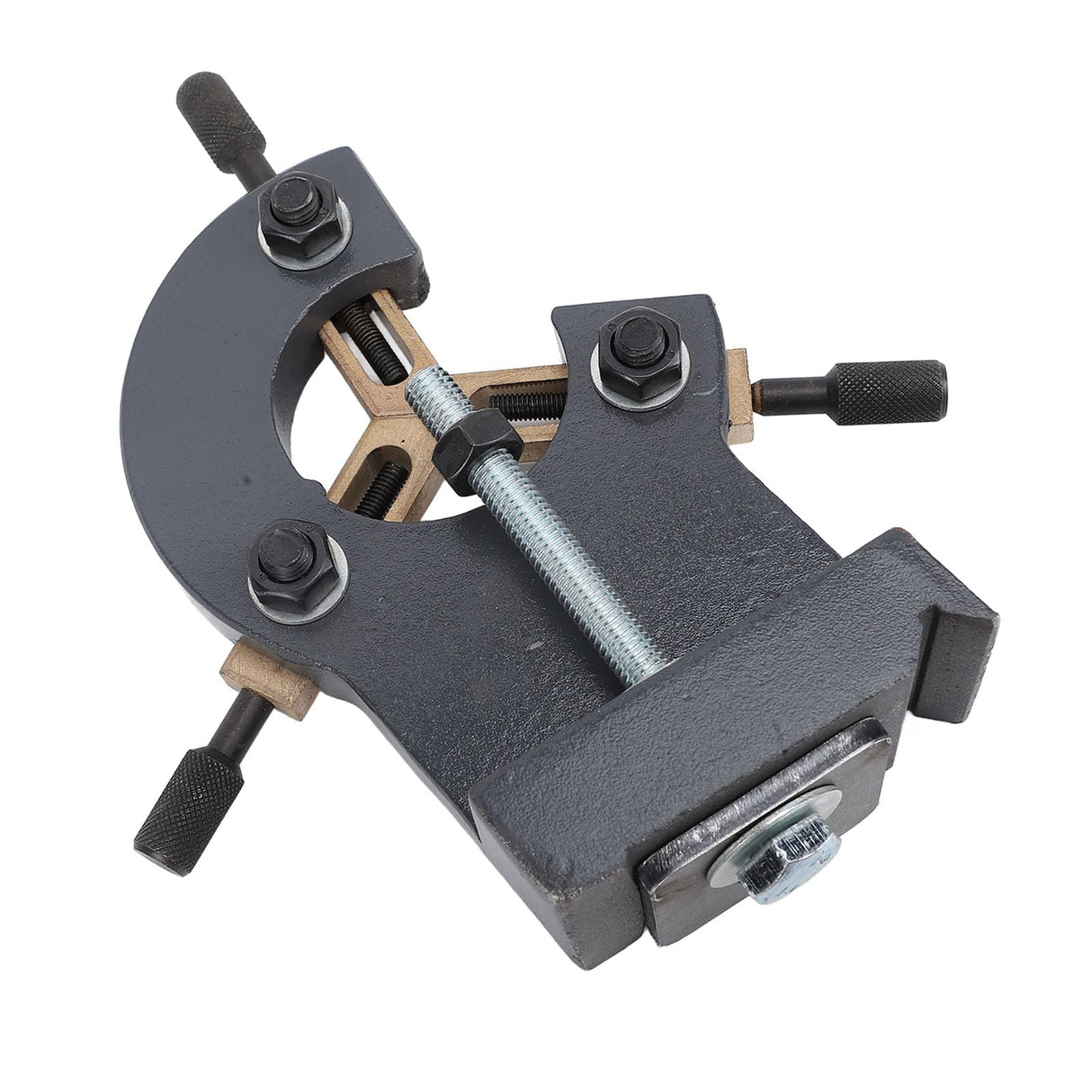 Woodworking Lathe Steady Rest Metal Lathe Stabilizer Fixed Mini Lathe Wood Turning Support for 0618 CJ18 CJ0618A Walfront