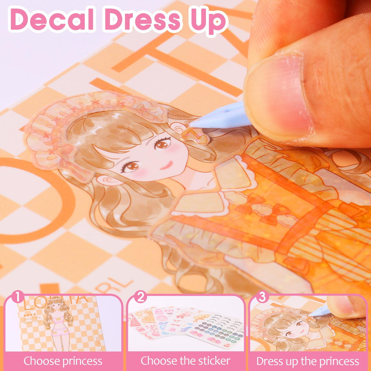 7 in 1 Princess Art Craft Kits, DIY Makeup Activity Book for Kids, Foil Art & Diamond Painting, Crafts for Kids Ages 4-8 Reem Geafftar