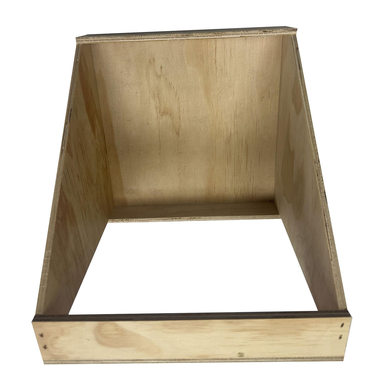 Farm Innovators Single Compartment Versatile Hand Crafted Fully Assembled Wood Nesting Box Coop Ideal for Chicken, Ducks, and Birds Farm Innovators