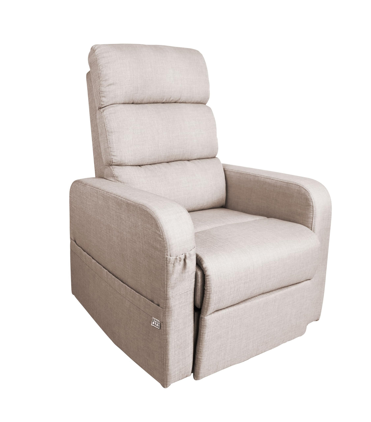 PEPE Mobility - Power Lift Recliner Chair for Elderly (Linen Fabric) with Remote Control, Beige PEPE Mobility