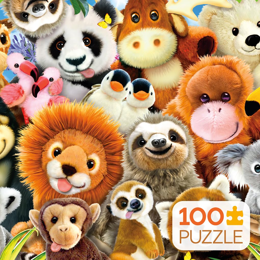 Ceaco - Plushie Parade - 100 Piece Jigsaw Puzzle Ceaco