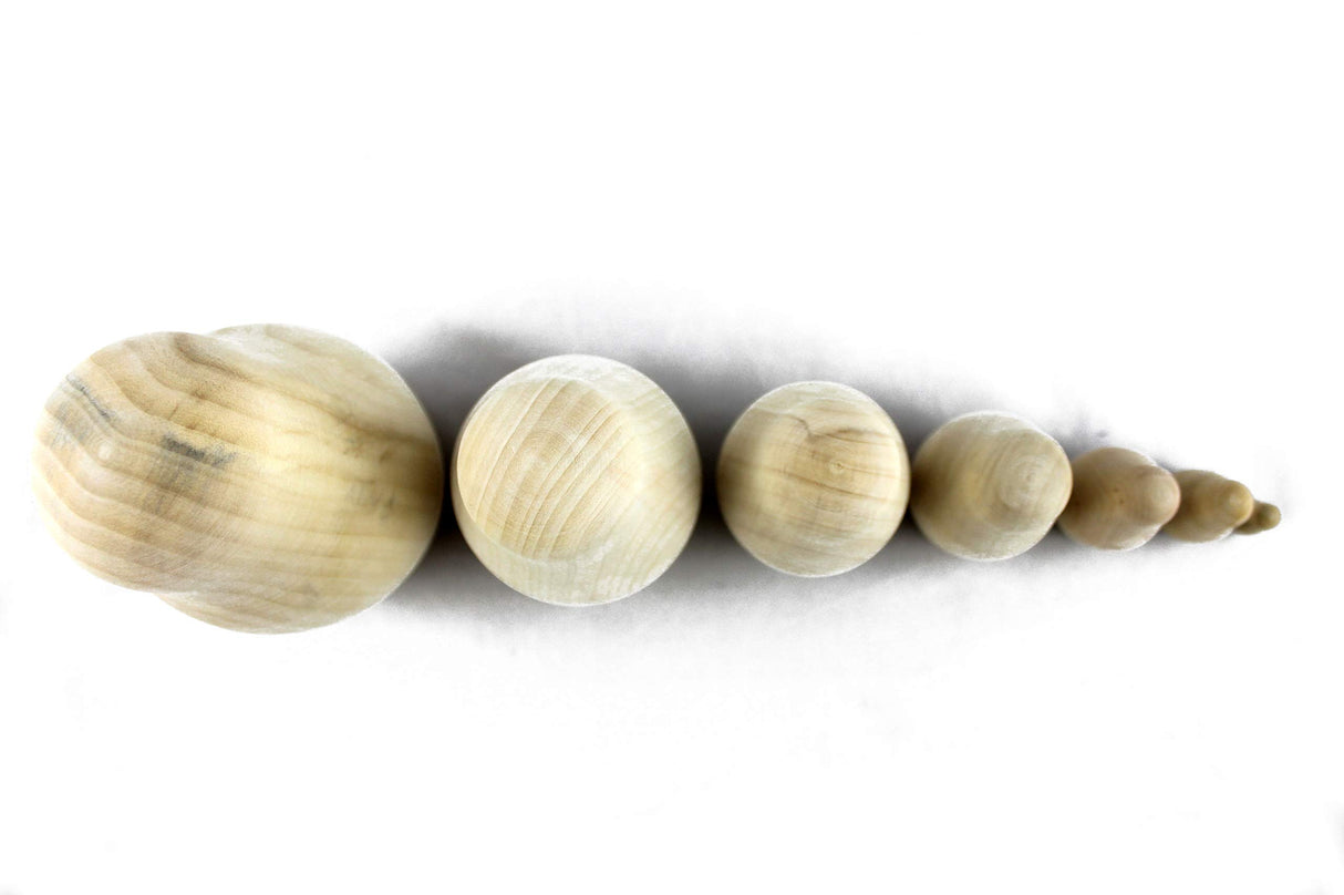 Unpainted Nesting Dolls - DIY 7 Matryoshka Nesting Dolls Blank - DIY Unfinished Blank Doll for Paint Gifts - Make Your Own Doll MATRYOSHKA&HANDICRAFT