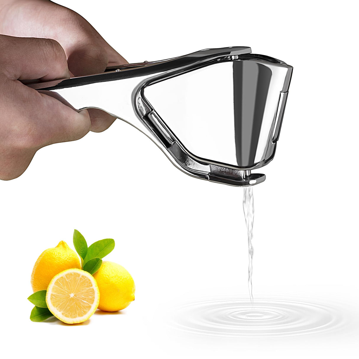 Bagrox Lemon Squeezer, Stainless Steel Lemon Juicer, Manual Juicer for Lemon Citrus Lime Orange, Handheld citrus Squeezer Bagrox