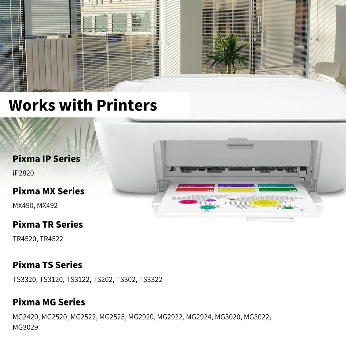 Ubinki 245XL 246XL Combo Pack Compatible for Canon Ink 245 and 246 XL to TR4500 MX490 MG2522 MX492 TR4520 TS3322 TR4522 TS3122 TS3300 MG2522 TS3320 TS3100 Printer Ink Cartridge PG245 CL246 243XL 244XL Ubinki