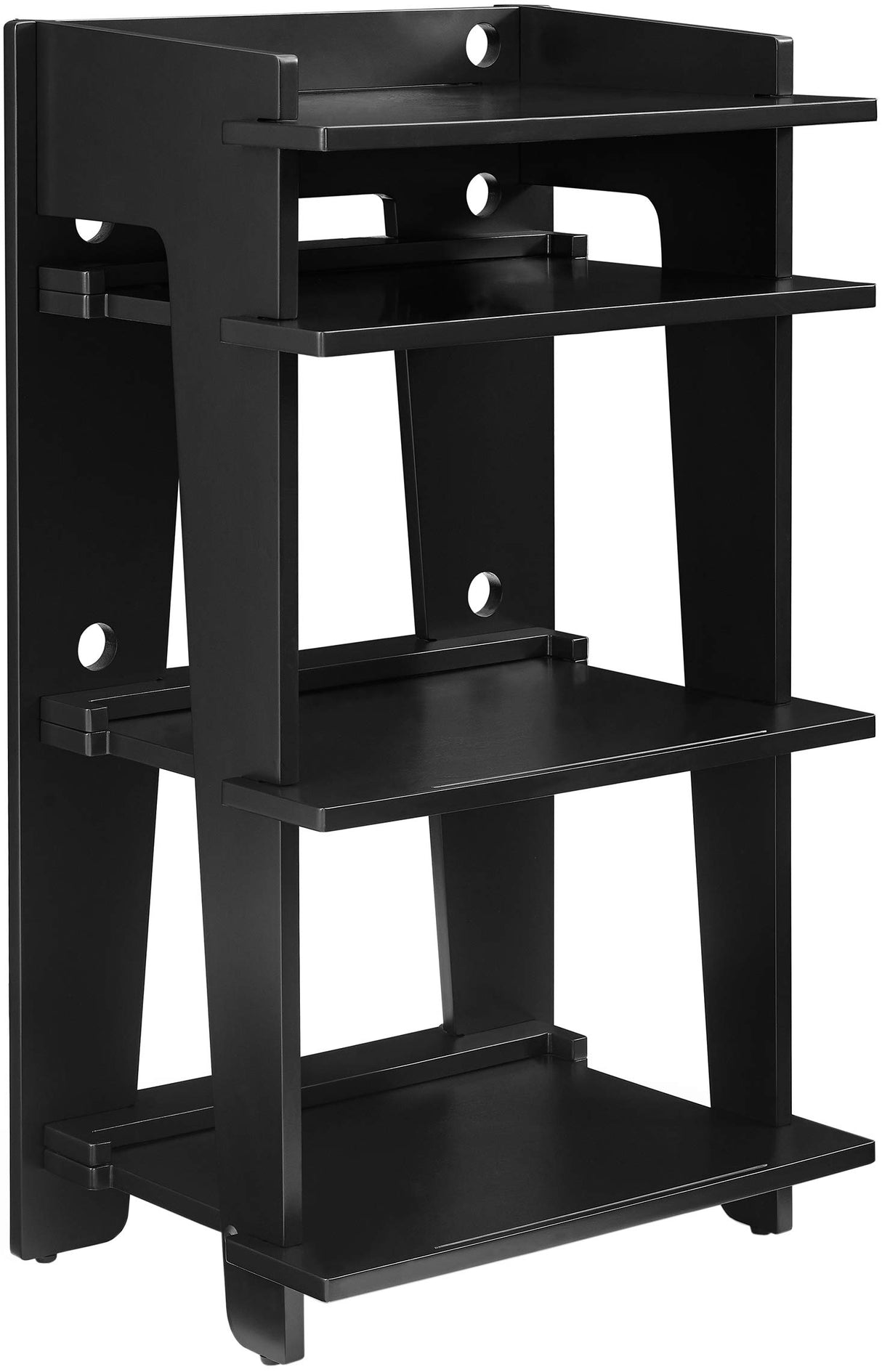 Crosley Furniture Soho Record Player Stand, Media Console with Vinyl Storage, Modern Home Organizer, Black Crosley Furniture