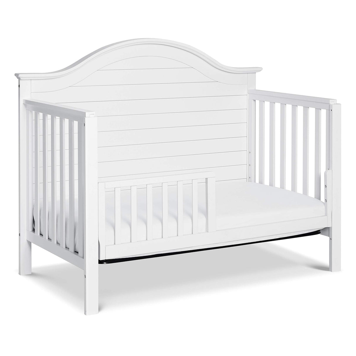 Carter's by DaVinci Nolan 4-in-1 Convertible Crib in White, Greenguard Gold Certified, 1 Count (Pack of 1) DaVinci