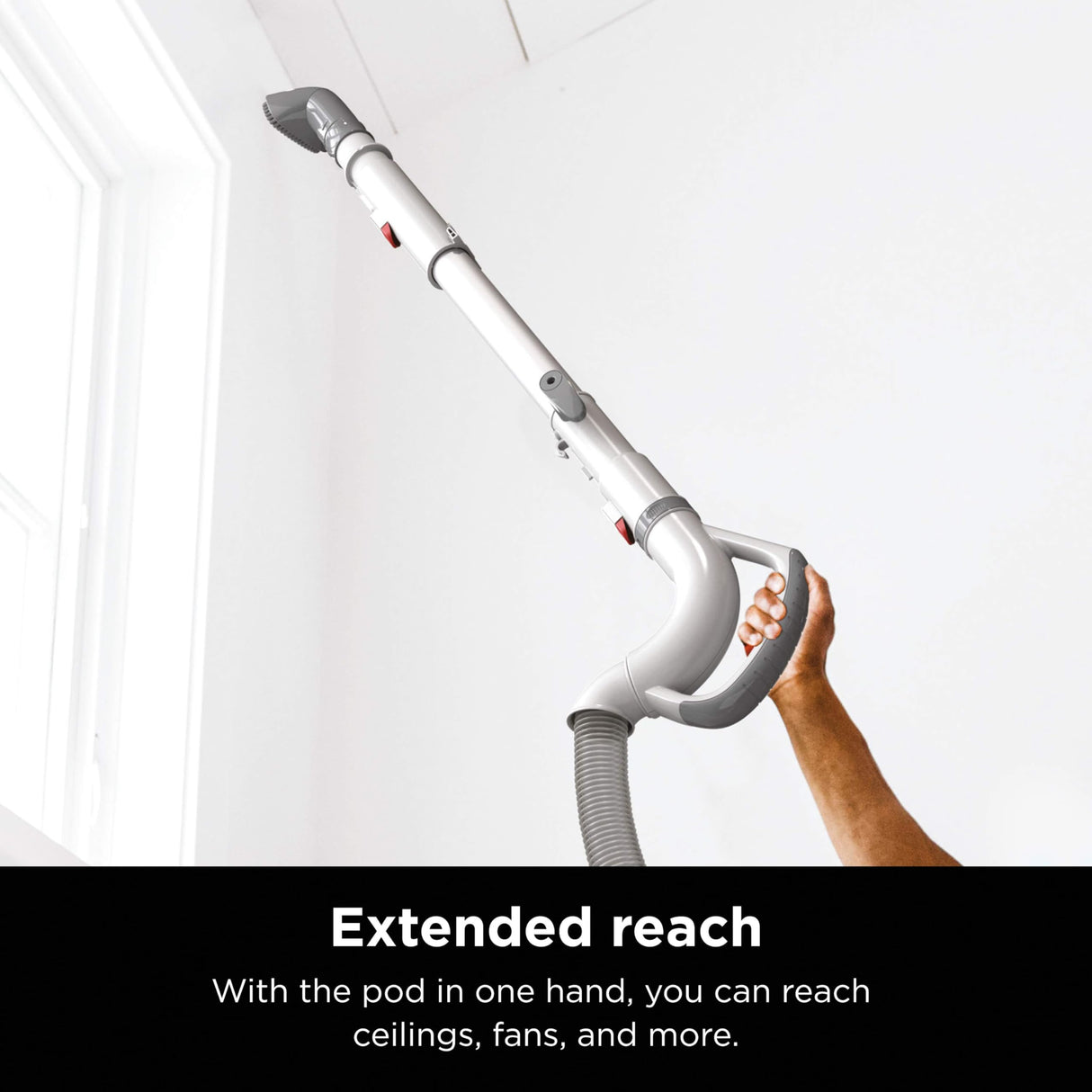 Shark Upright Vacuum, Navigator Lift-Away with Swivel Steering, HEPA Filter, XL Dust Cup, Pet Power, Dusting Brush, and Crevice Tool, Perfect for Pet Hair, White/Silver, NV356E Shark