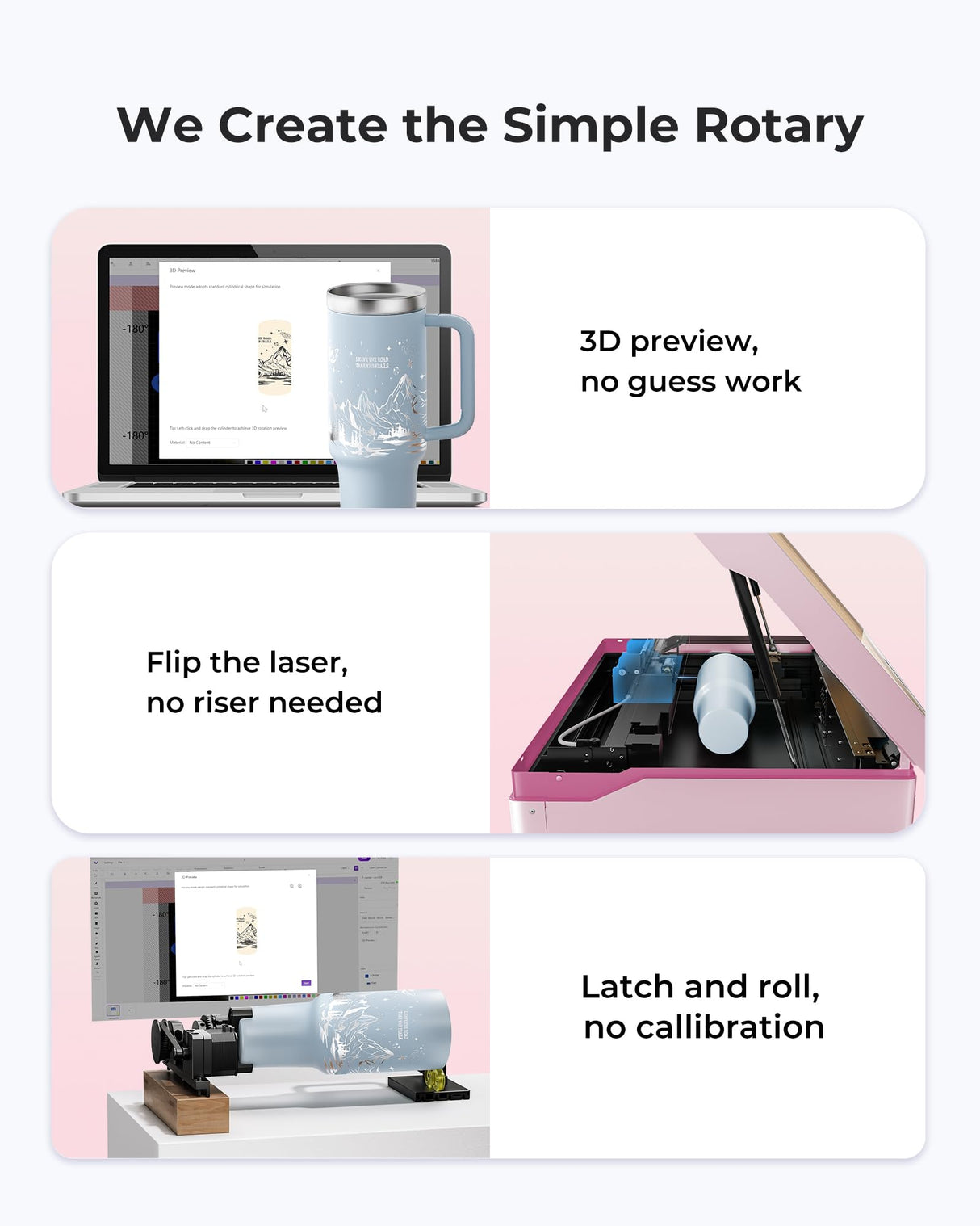 WECREAT Vista 10W Laser Engraving Machine with 9-in 1 Rotary, Smart HD Camera, Compact Diode Desktop Laser Engraver for Beginners DIY Hobbyist Wood Leather Glass Metal Jewelry Gifts Making WECREAT