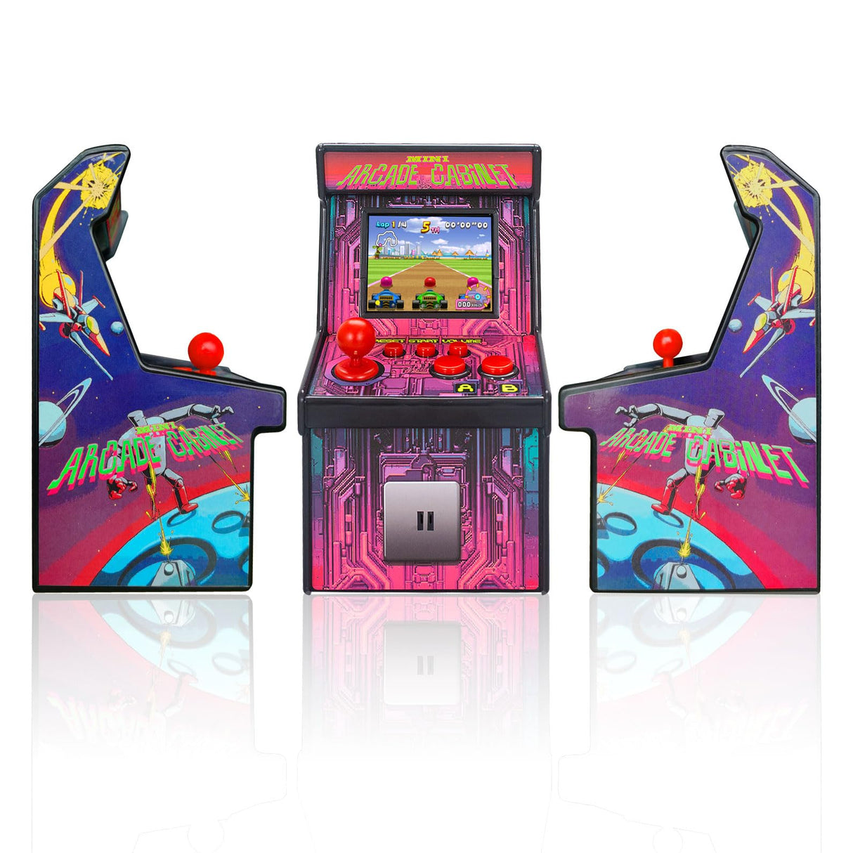 Eduboy 16-bit Mini Arcade Cabinet Retro Gaming Micro Arcade Game Console with 220 Built-in Educational, Puzzle and Sports Games Handheld Games- Classic Portable Arcade is a Top Christmas Generic
