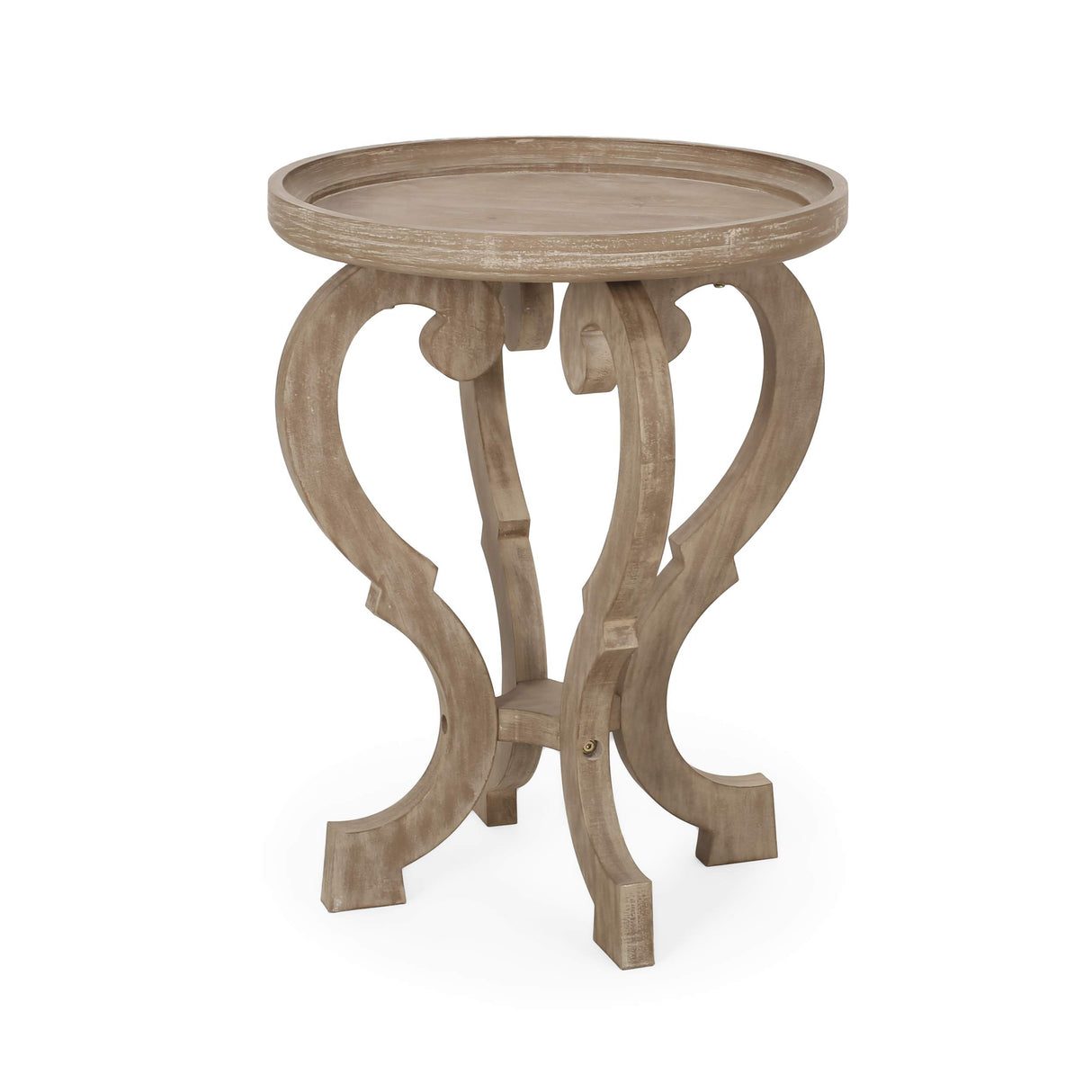 Christopher Knight Home Eleanor French Country Accent Table with Round Top, Natural Christopher Knight Home